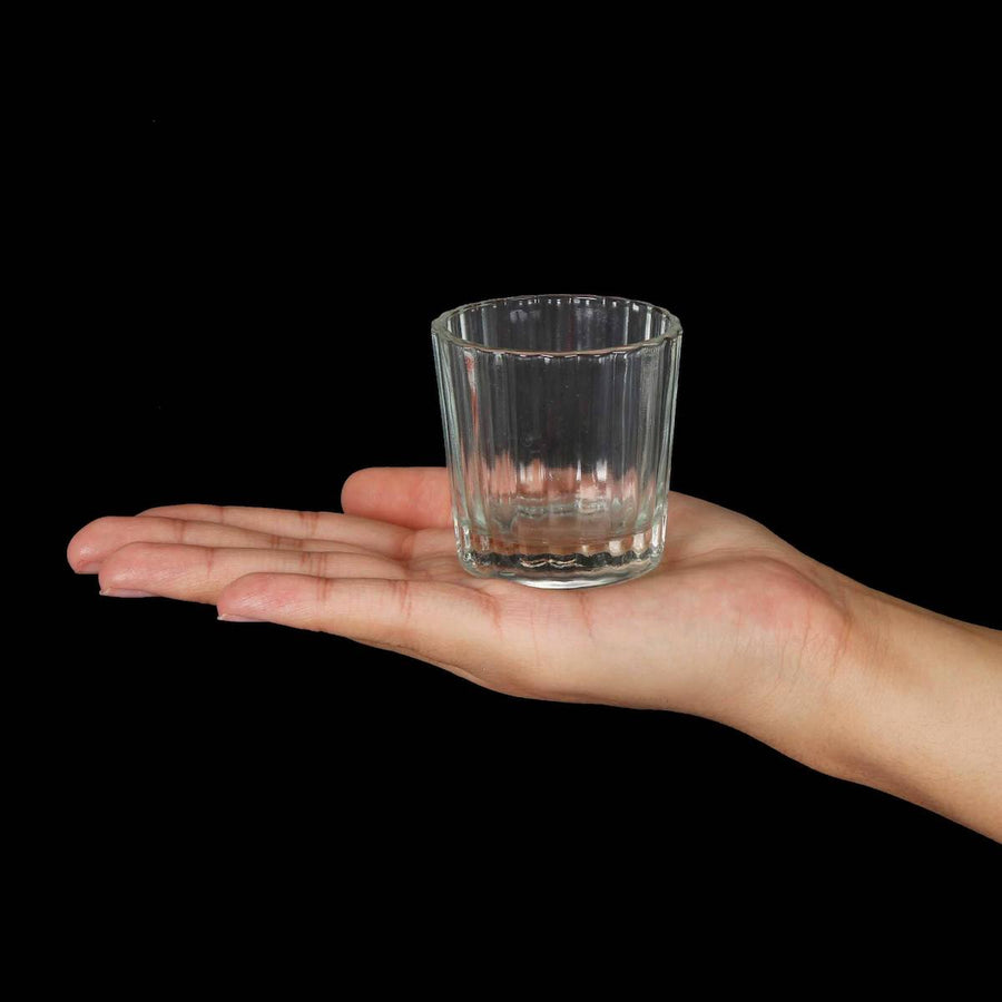 Art.10644 Vaso De Cristal 6x5.5cm 1pz