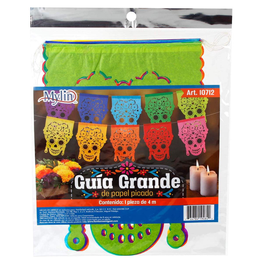 Art.10712 Guía De Papel Frida Grande 33x23cm     2m 1pz