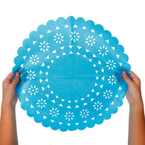 Art.10732 Mantel Picado De Papel 45cm 4pz