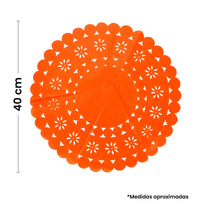 Art.10732 Mantel Picado De Papel 45cm 4pz