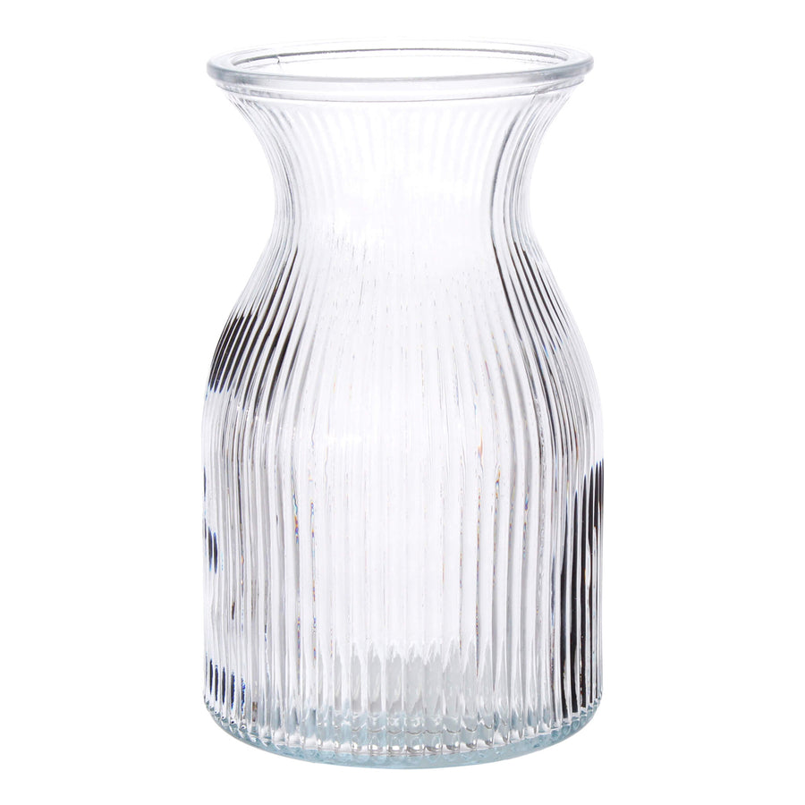 Art.11239 Florero De Cristal 19.5x12cm 1pz