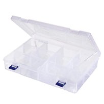 Art.11339 Caja Plástica Con 10 Divisiones 6x30x20cm 1pz