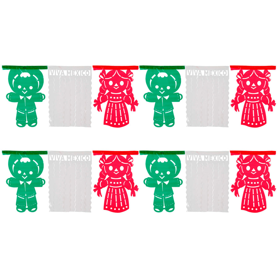 Art.12171 Guía Plástica Charritos Chica 24cm 2m