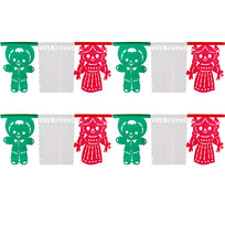 Art.12173 Guía Plástica Charritos Grande 32cm 4m