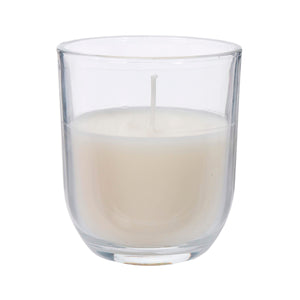 Art.12289 Vela C/Vaso Cristal 8x7cm 1pz