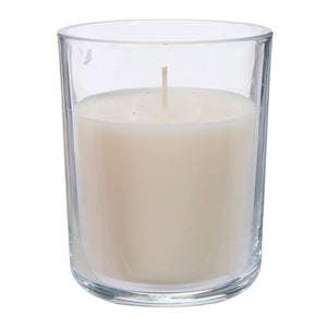 Art.12291 Vela C/Vaso Cristal 12x10cm 1p