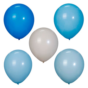 Art.12491 Globos Azul Surt 30cm B/50pz