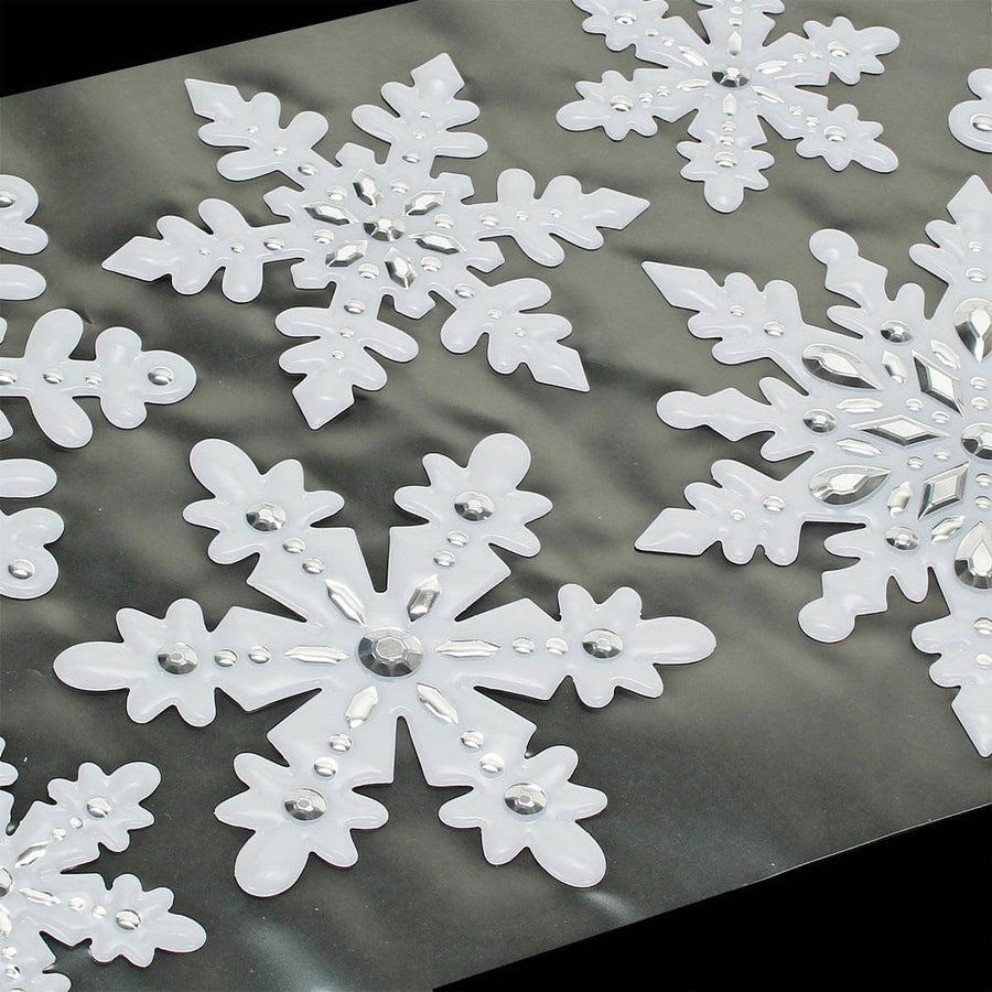 Art.142 Calcomanía Copo De Nieve Grande  1 Planilla