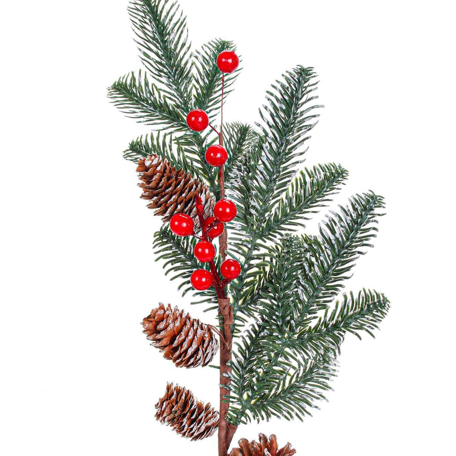 Art.1464 Vara Pino Con Cerezas 60cm 1pz