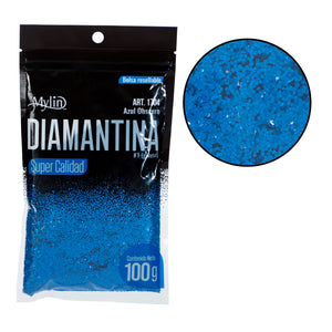 Art.1704 Diamantina #1 Metálica 1mm 100g