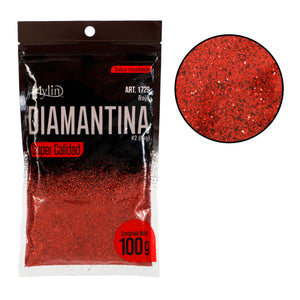 Art.1729 Diamantina #2 Metalica 0.6mm 100g