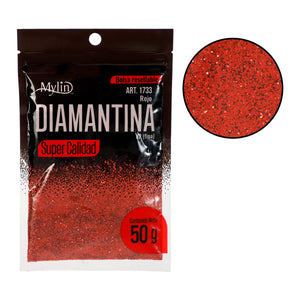 Art.1733 Diamantina #2 Metálica 0.6mm 50g
