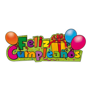 Art.1851 Letrero Feliz Cumpleaños