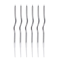 Art.2869 Vela Ondulada 15cm 6pz