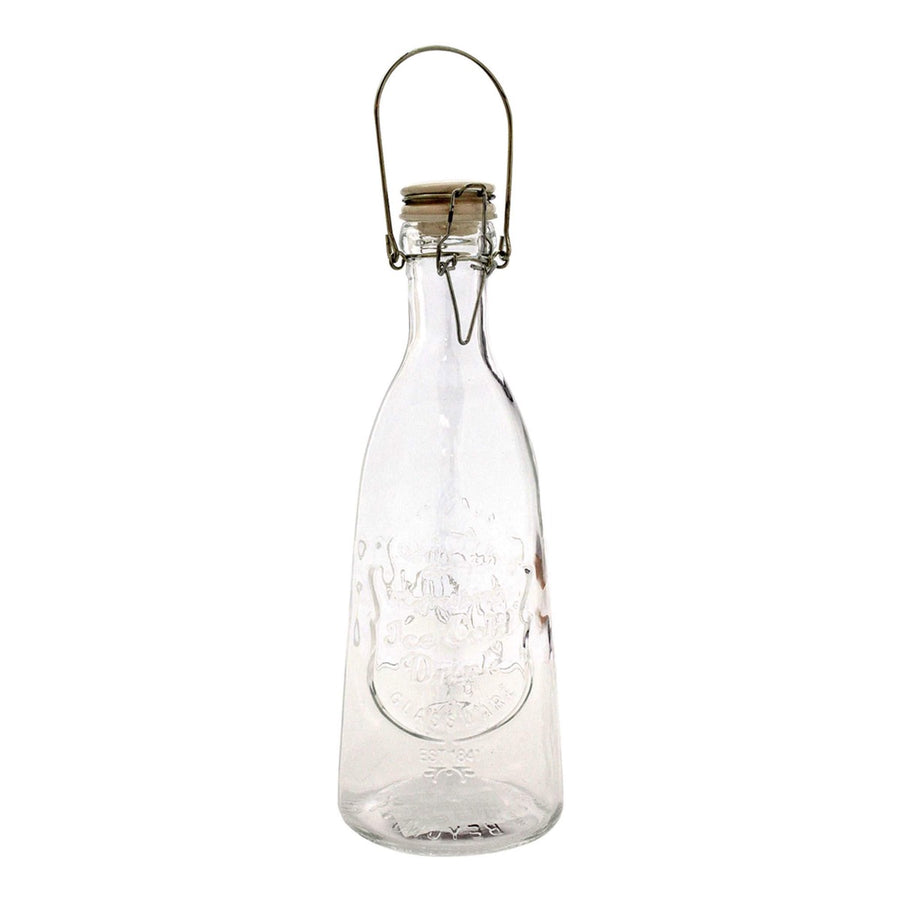 Art.2956 Botella Con Tapon Grabada aprox 1,100ml