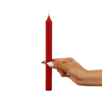 Art.307 Vela Lisa Blanca 24x2cm 6pz