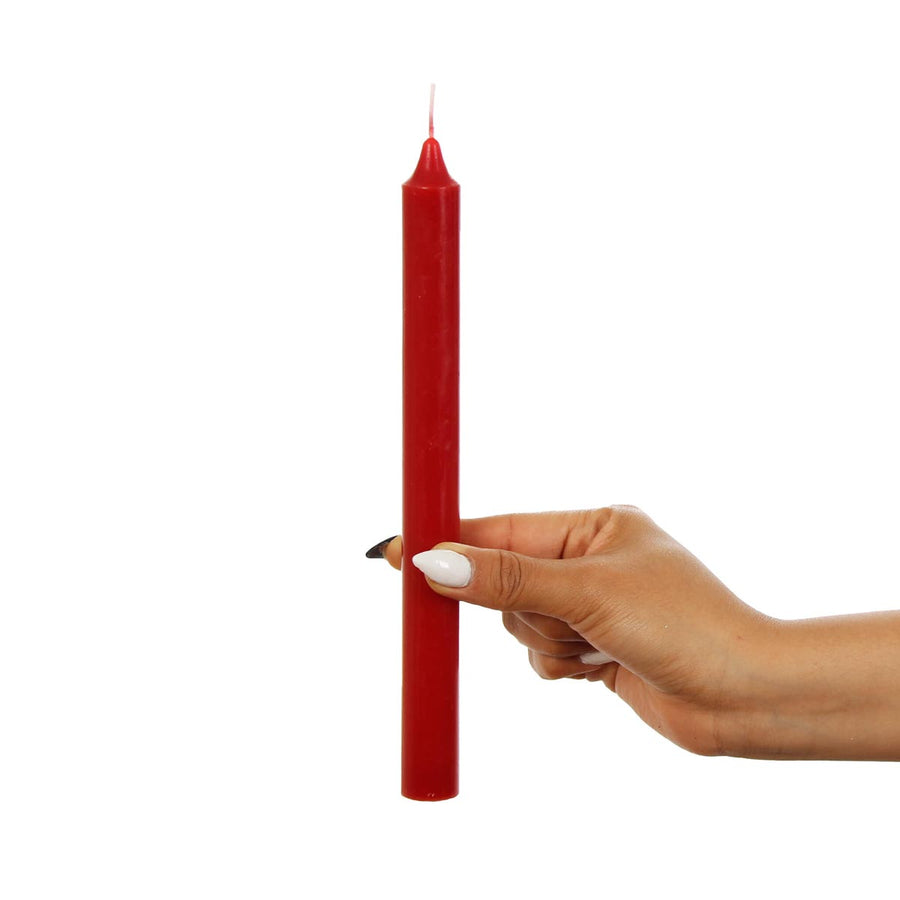 Art.307 Vela Lisa Blanca 24x2cm 6pz