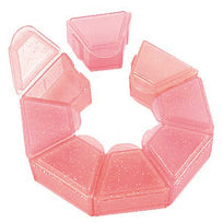 Art.372 Caja Con 8 Divisiones Redonda Diamantada