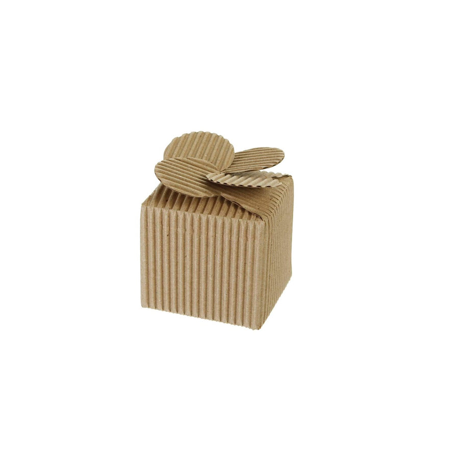 Art.4479 Caja Chica Con Moño Corrugado