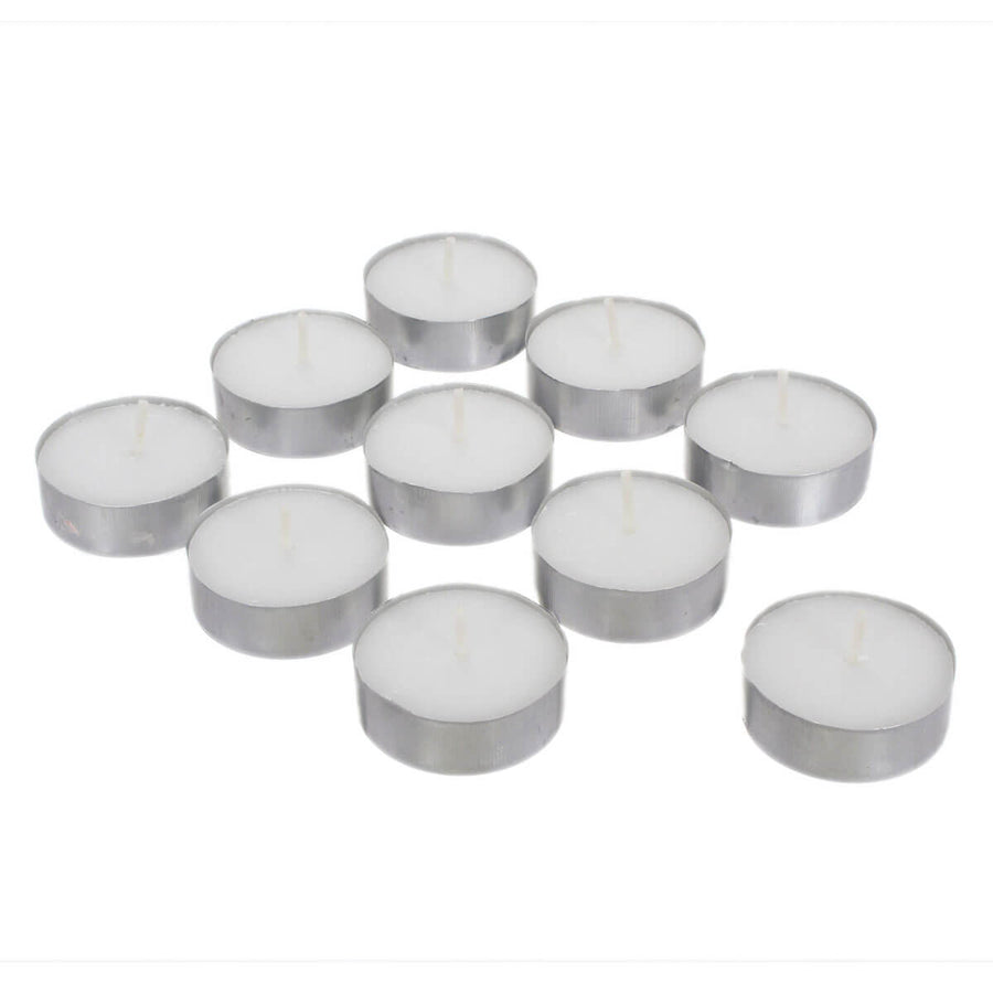 Art.4644 Caja Tea-Light Sin Aroma 1.8x3.7cm 10pz