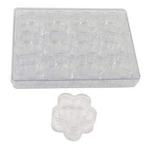 Art.4702 Caja Plástica Con 12 Cajitas