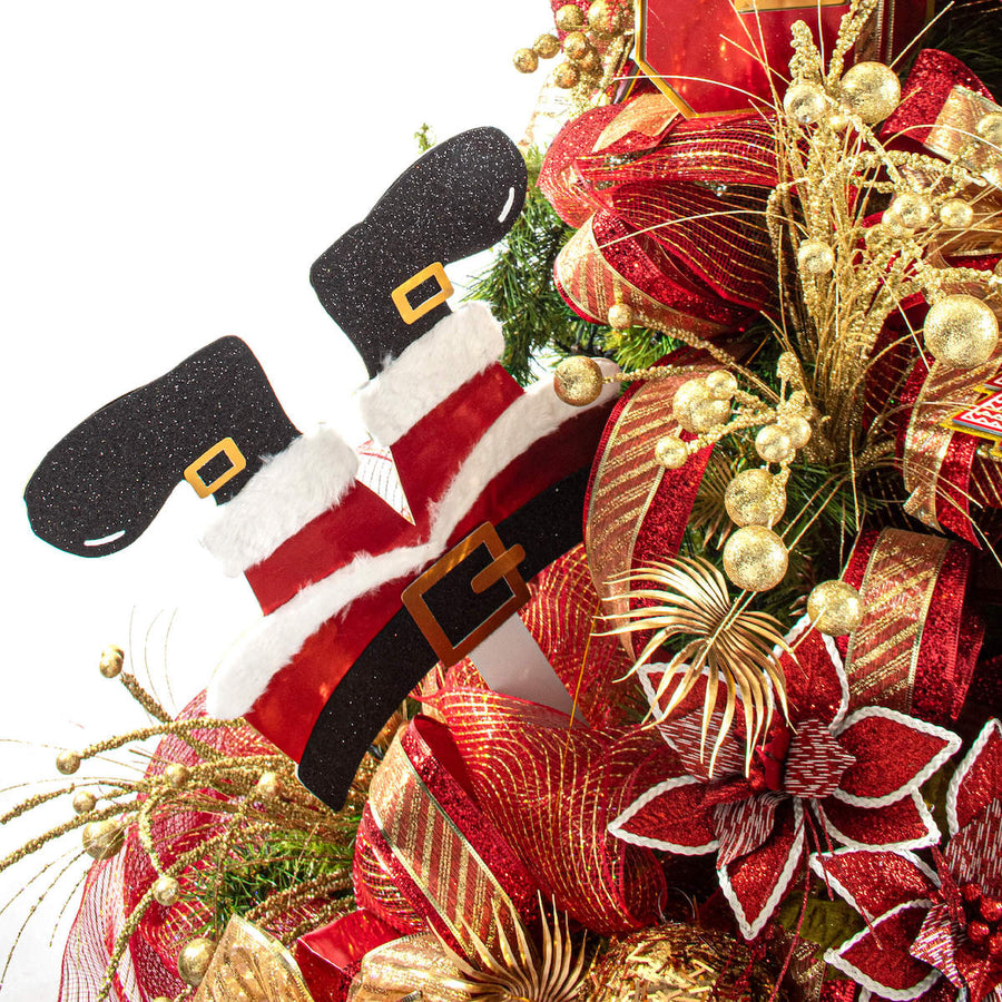 Art.5295 Pies Santa Color Grande 50x34cm 1pz