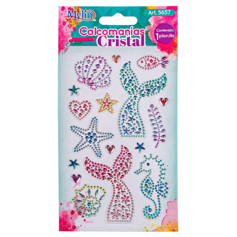 Art.5657 Calcomanía Cristal