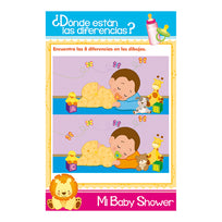 Art.6422 Juegos Baby Shower-Encuentra