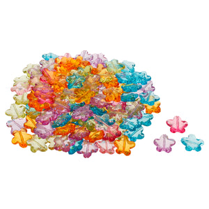 Art.8420 Cuenta Acrílica Flor 25x20mm 500g (aprox 200pz)