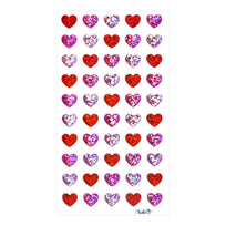 Art.9516 Calcomanía Corazón Colores