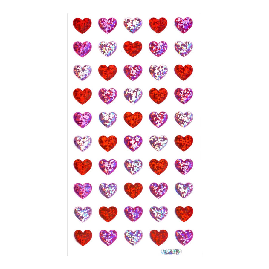 Art.9516 Calcomanía Corazón Colores