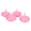 Fantasías Miguel Art.9555 Velas Flotantes Caja 3x4.5cm 4pz Rosa
