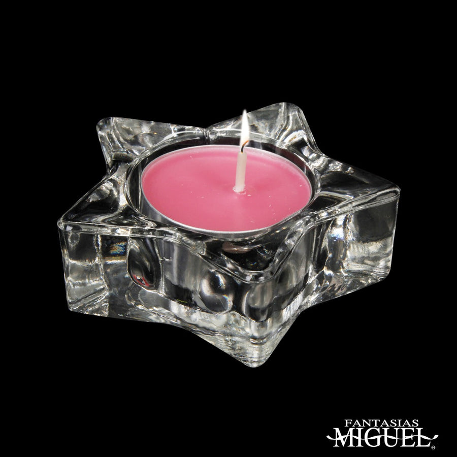 Art.9785 Adorno Cristal forma de Estrella 2.5x7.5cm 1pz