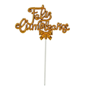 Art.984 Pick Feliz Cumpleaños 20x12cm 1pz