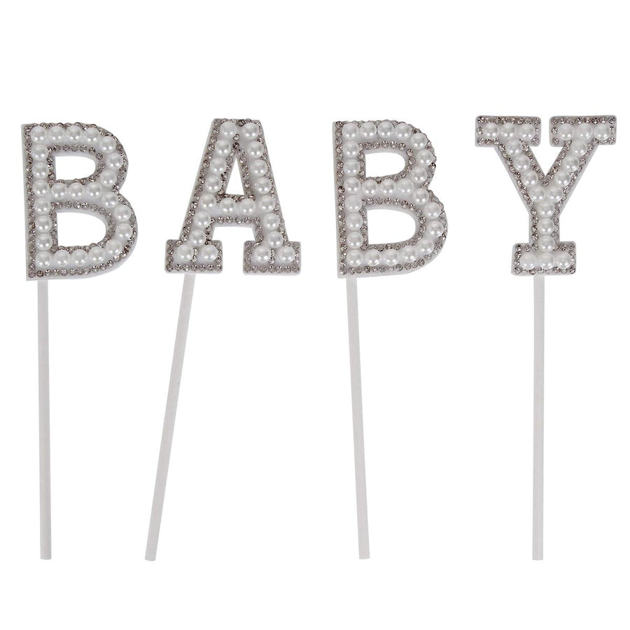 Art.996 Pick Letras Baby 12x4cm 4pz
