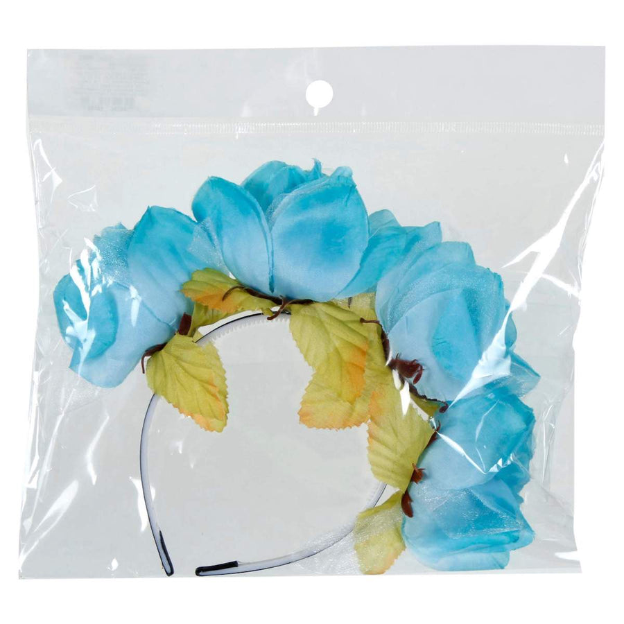 Art.9985 Diadema Flores 20cm 1pz