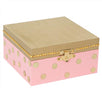 Fantasías Miguel Clave:FD54 Caja Con Broche Oro/Rosa