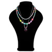 Fantasías Miguel Clave:IP2435 Collar Multicolor Pastel