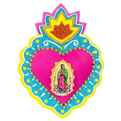 Fantasías Miguel Clave:ML3477 Corazón Multicolor Virgen