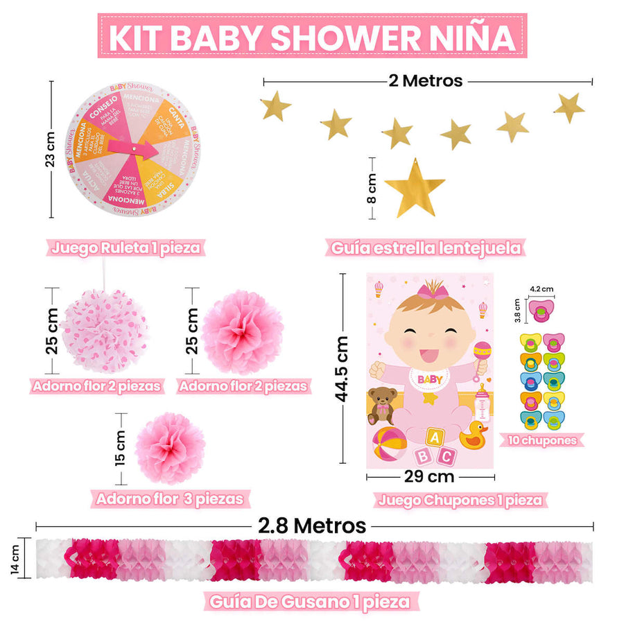 Art.10009 Kit Baby Shower Niño  1pz