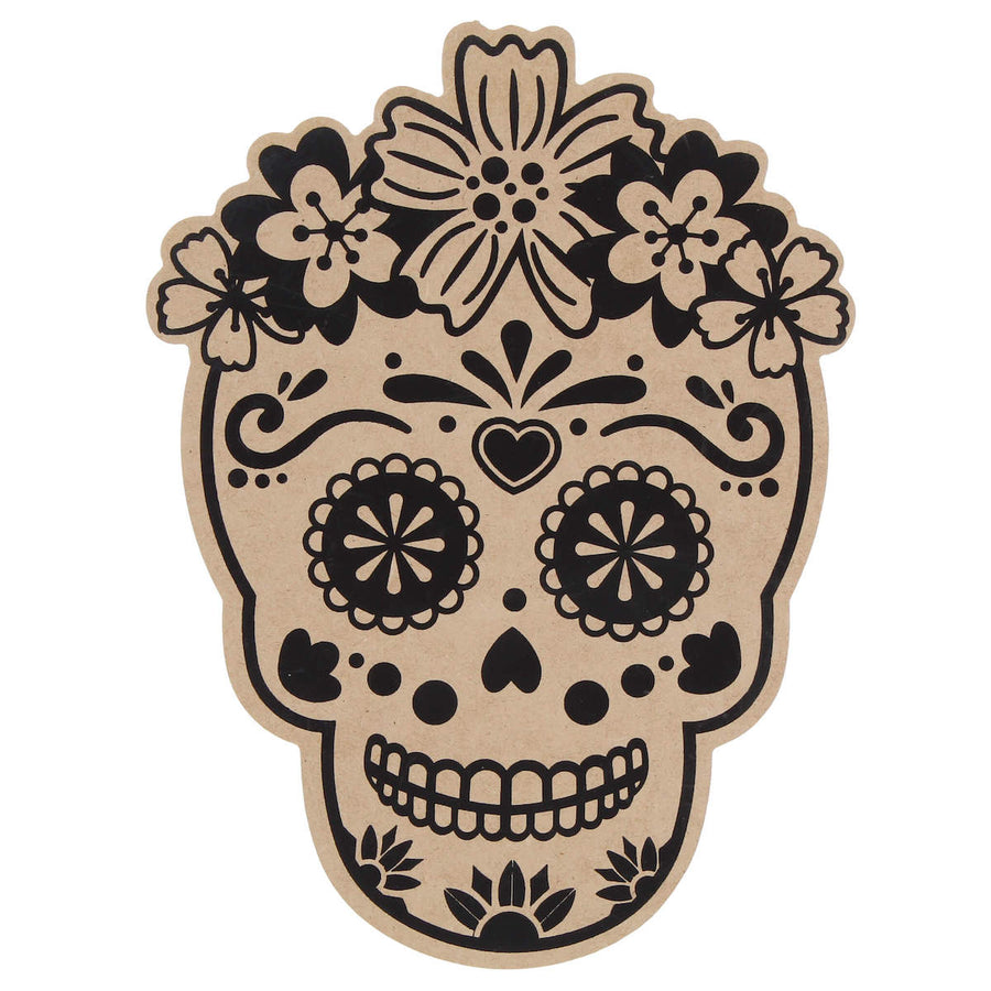 Art.10245 Calavera Estampada 26x19cm