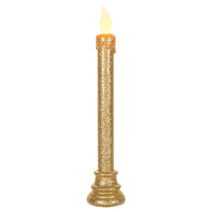 Art.10458 Velas Diamat 25cm C/Luz B/2pza