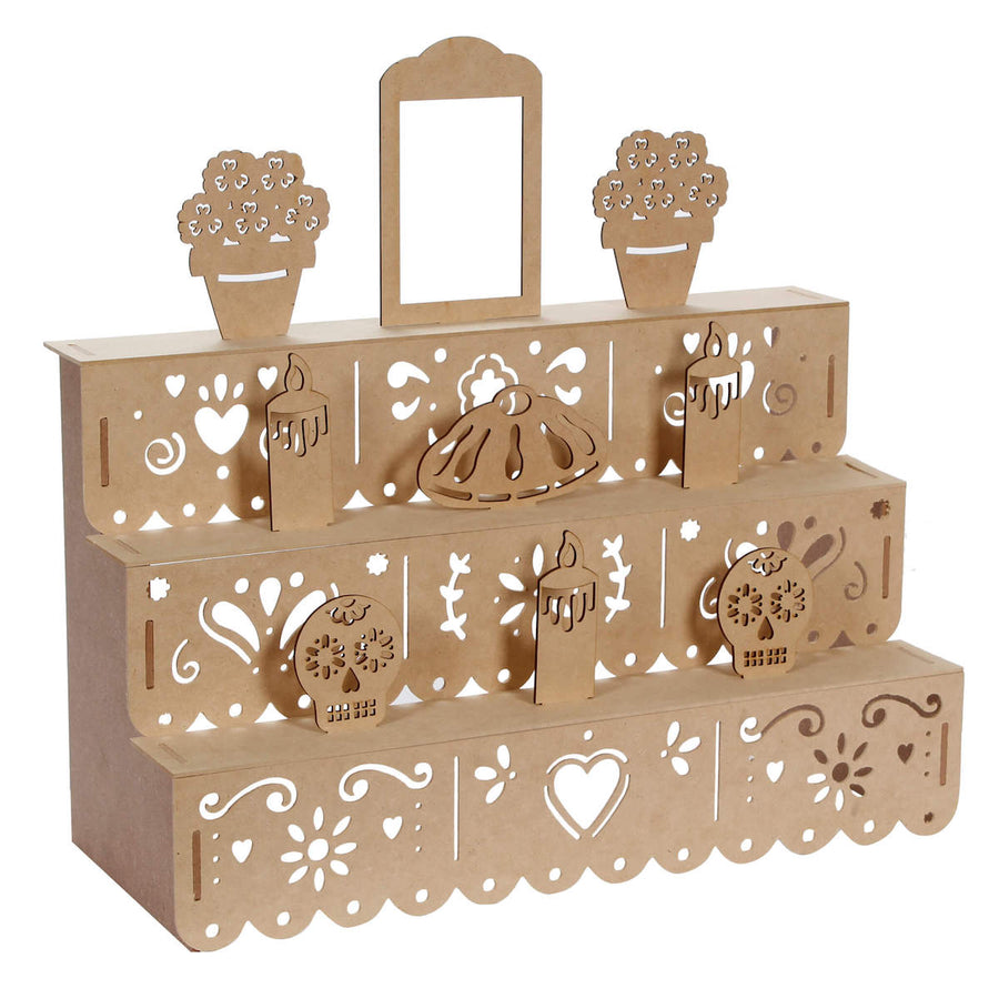 Art.10683 Altar Muertos C/Fig 50x50x21cm