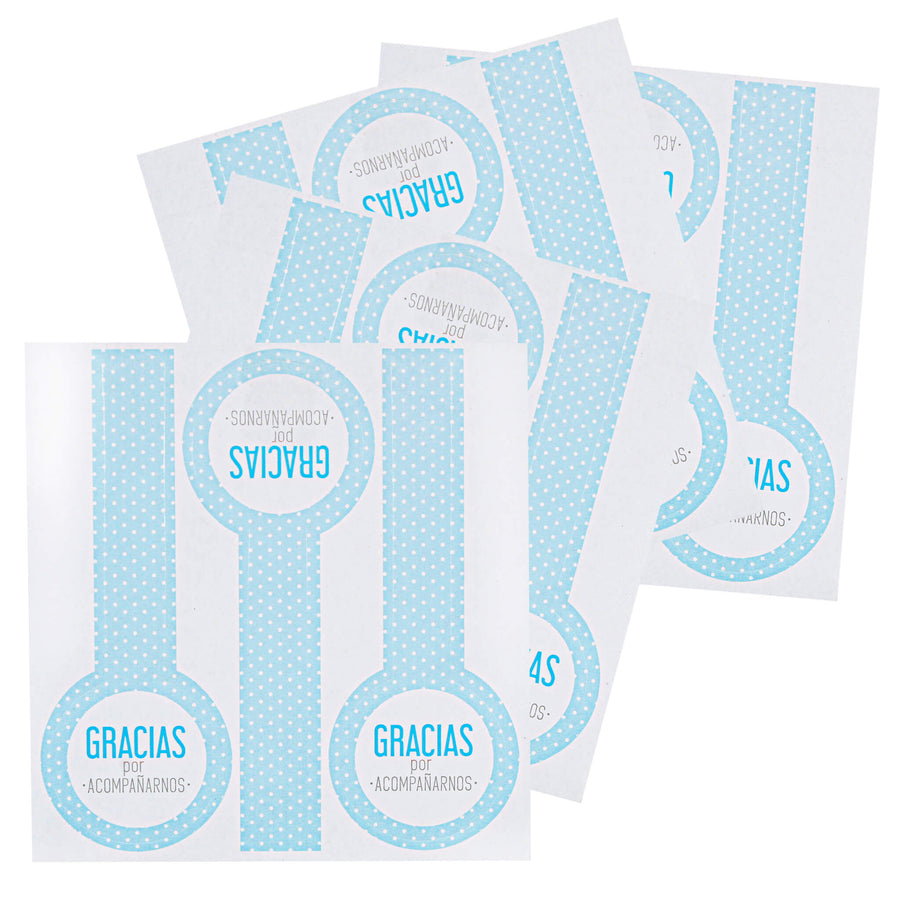 Art.10881 Etiquetas Decorativas Gracias
