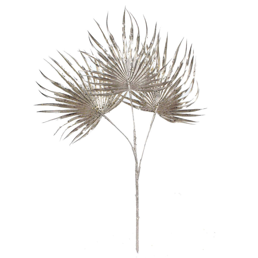 Art.1600 Vara Follaje Palma Metaliz55cm