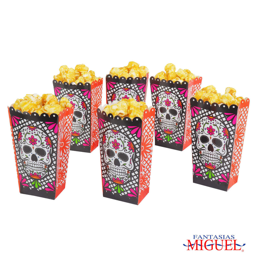 Art.2304 Palomitas Calavera 13x7.5cm 6pz