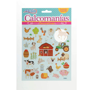 Art.2837 Calcomanía Fina (aprox 35pz)