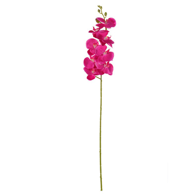 Fantasías Miguel Art.3108 Vara Fina Orquídea Con 8 Flores 90cm 1pz