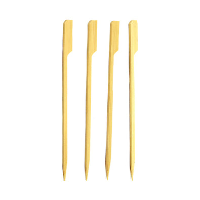 Fantasías Miguel Art.4537 Palitos De Bamboo Con Bandera 15cm 50pz
