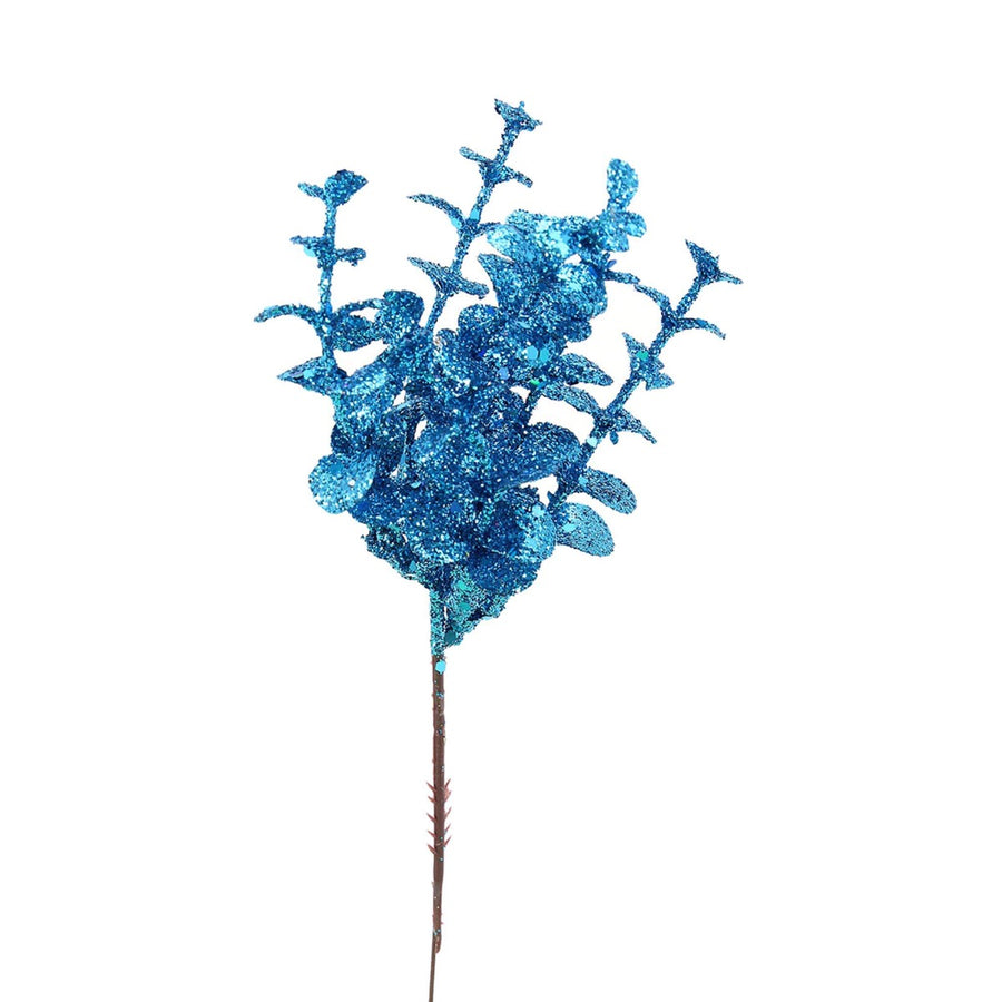 Art.5043 Pick De Navidad Eucalipto Diamantado